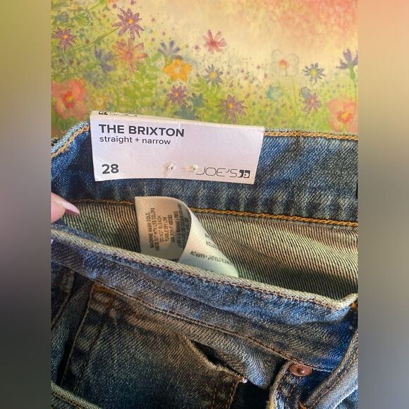 Joe’s The Brixton Straight + Narrow Blue Jeans Size 28 NWT - Picture 7 of 15